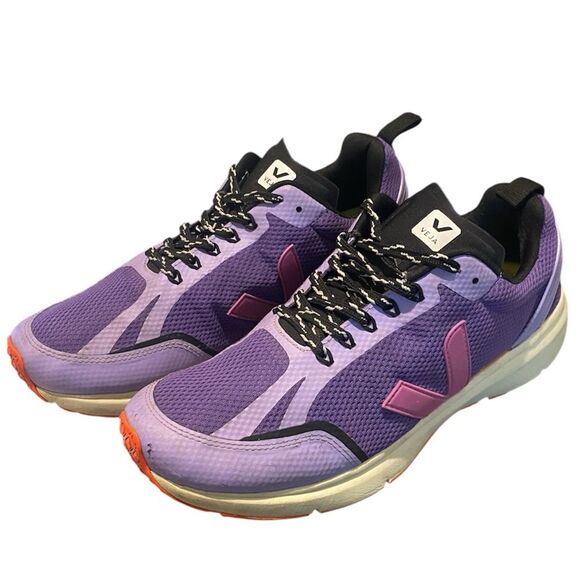 VEJA Condor 2 Trainers Womens Size 10 | Purple Pink Sustainable - Picture 1 of 7